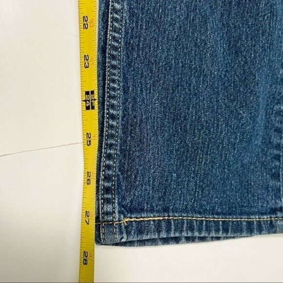 LEVIS 505  Blue Jeans 30 Waist Classic Straight Leg Short Inseam 27.75 - Picture 13 of 15